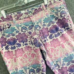 Mossimo women's no size‎ tag XL-XXL skinny ombré floral phoenix jeans